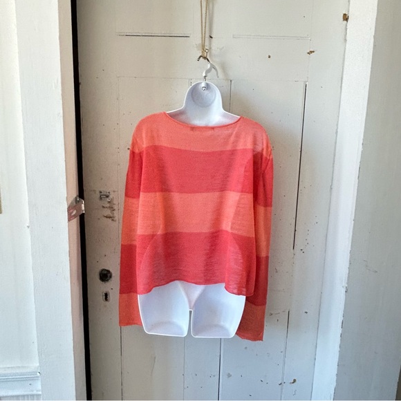 Krimson Klover Horizontal Stripe Thin Sweater - Picture 2 of 12